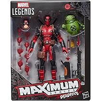Marvel Legends Maximum Series Deadpool Action Figure with Doop