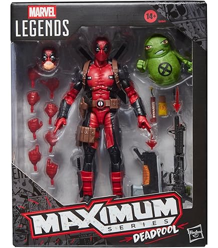 Funko 97721 JADA Metals 4 Inch Marvel Red Deadpool Figure – Statuetta Metallica Da Collezione - 6