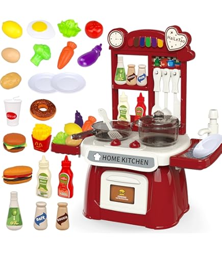Kids Play House Kitchen Cooking Toy 3 In 1 Cookware Toys Educational Pretend Play Kitchen Kit - View #5