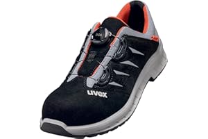 Uvex 2 Trend Halbschuh mit BOA Fit System, Sicherheitsschuhe S1 P SRC, Arbeitsschuhe für Herren
