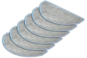 COWINORY (6 Piezas) Roomba 104 Recambio de Mopa para iRobot Roomba Combo Essential y Mop Y0140 / Y0110 / Q011 / Q0120 / Q0520 / Roomba 104 / Roomba 105 Combo, Almohadillas de Microfibra Lavables para Fregar