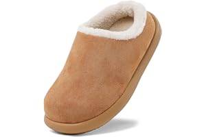 LACOFIA Zapatillas de Estar por Casa para Niños y Niñas Pantuflas Invierno Antideslizantes y Cómodas para Unisex Niños 30-38 EU