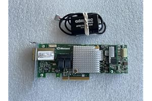 Adaptec ASR-8885 12GB/s HBA Raid Controller Kit w/Cache Daughterboard + Battery Backup Unit.