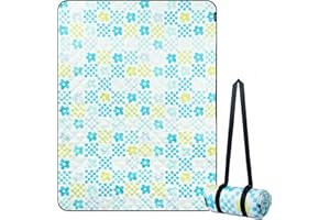 Diveblues Couverture de Pique-Nique XXL, Imperméable sans Sable, Couverture de Plage Portable et Lavable, Couverture de Camping Légère, Compacte et Pliable avec Sangle de Transport, 200x270cm