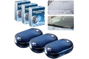 PTOSYAPE 3Pcs Anti-Freeze Electromagnetic Car Snow Removal Device, Electromagnetic Molecular Interference Antifreeze Instrument, Electromagnetic Car Snow Removal Tool for Ice and Snow Scraping