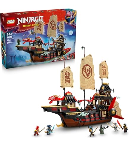 LEGO Ninjago Wu's Battle Dragon 71718 Ninja Battle Set Building