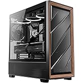 Antec FLUX, 5 x PWM Fanlar Dahil, Aynı Anda 9 Fana kadar, Tip-C, Demir Hasır Paneller ve Ahşap &Ccedil;er&ccedil;eve, 420mm Radyat&ouml;r Desteğ