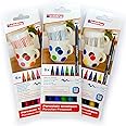 EDDING 4200 PORCELAIN BRUSHPEN OVEN BAKE MARKER PEN (3 ASSORTED SETS)