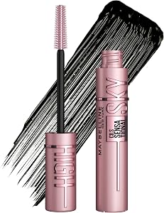 Maybelline New York Sky High Mascara für extreme Länge & volles Volumen, Tower Flex Bürste für Definition bis in die Spi