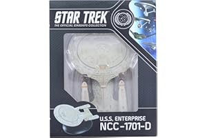 EAGLEMOSS COLLECTIONS EAGLEMOSS Schiffszahl USS Enterprise NCC-1701-D 13cm