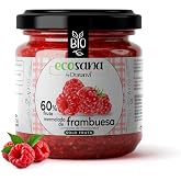 Organic Organic Sugar Free Raspberry Jam in 250g Gluten Free | Extra Raspberry without Added Sugar, BIO Certified, High Fruit