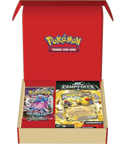 Pokémon Zeraora-V Battle Deck - Mazzo 60 Carte Tedesco, Gioco Da Combattimento, Regalo Per Bambini 6+