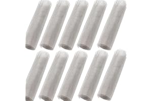 LTKJ 10Pack 40 Mesh 304 Stainless Steel Woven Wire Mesh Never Rust, Hard and Heat Resisting Metal Mesh Sheet Great for Home, Kitchen, Garden, Airbrick - 3.1x5.9 Inch