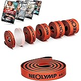 NEOLYMP Elastici fitness in gomma naturale – elastico fitness fasce elastiche fitness bande elastiche fitness elastici palest