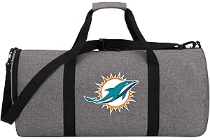 THE NORTHWEST GROUP Officially Licensed NFL Wingman Duffel Bag, Gray, 24" x 12" x 12"