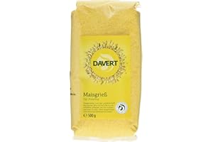 ‎DAVERT Davert Maisgrieß Polenta, 8er Pack (8x 500 g) - Bio