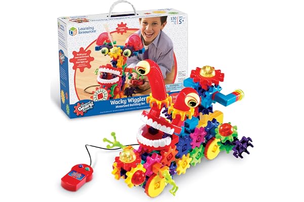 Learning Resources Jeu de construction Gears Gears Gears Robots déjantés