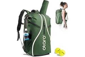 Otaro® Bolsa de Tenis Nuevo | Pro 42L Verde