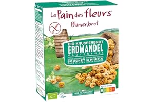 SPICEMASTERS.CO.UK Bio Knusperbrot Erdmandel 6 x 150 gr