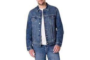 Amazon Essentials Men's Low-Stretch Regular-Fit Denim Jacket