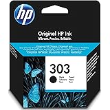 HP T6N02AE 303 Original Ink Cartridge, Black, Single Pack