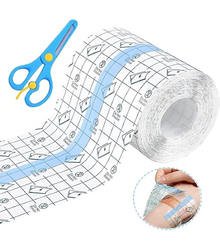 Namvo Tattoo-Folie – 5 Meter Transparentes Wundpflaster Zum Schutz Neuer Tattoos, Wasserdicht & Atmungsaktiv