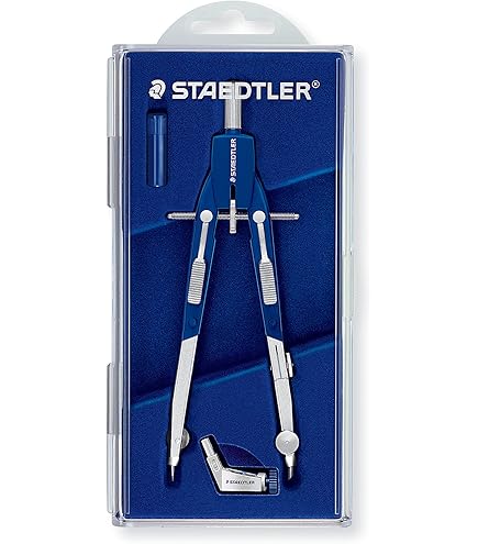 Set Compasso Staedtler 559 C07 - Preciso Con Gambo In Ottone E Accessori | Per Disegno Tecnico E Scuola - Foto 8