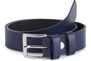 Ladeheid Ceinture enfant en cuir accessoire de mode pour enfants ceinture garçon avec boucle de 2,5 cm de largeur K1D5