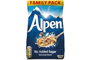 Weetabix Muesli Alpen Sin Azúcar Agregado 1.1kg (Paquete de 6)