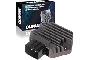 OLIFANT Voltage Regulator Rectifier For Honda Rancher 350 2000-2006/Foreman 400 1995-2003/Foreman 450 1998-2004 Replace 31600-HM7-003 31600-HN5-671 31600-HN5-M40