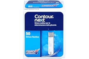 Contour Next - Sensori per controllo glicemia, 1 confezione da 50 pezzi