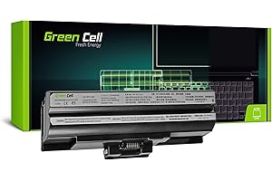 GREEN CELL PRO Green Cell Standard Serie VGP-BPS13 VGP-BPS13/S VGP-BPS13/B VGP-BPS13/Q VGP-BPL13 VGP-BPS21 VGP-BPS21A VGP-BPS21B Laptop Akku für Sony Vaio (6 Zellen 4400mAh 11.1V Schwarz)