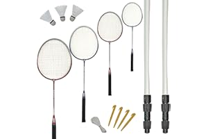 B BEST SPORTING Best Sport Set de Badminton 4 pièces