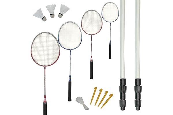 Best Sport Set de Badminton 4 pièces
