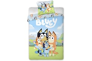 Bluey & Family sängkläder för småbarn