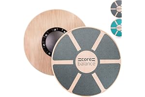 Core Balance Wooden Balance Board Non Slip Core Stability Trainer Rehabilitation Exercise 40cm