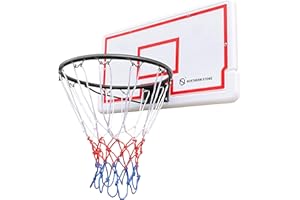 NORTHERN STONE Set di tabelloni per canestro da basket con montaggio a parete per interni ed esterni