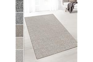‎FLOORDIREKT Floordirekt Teppichläufer Grandeur - Teppich Läufer Meterware für Wohnzimmer, Flur, Büro, Schlafzimmer - gekettelt (Beige, 50x200 cm)