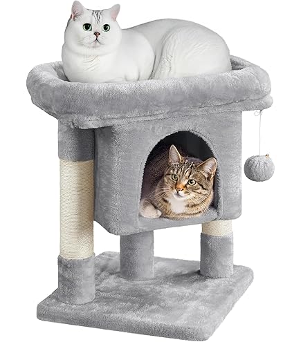 Krabton: Kattenboom krabpaal kattenmeubel met sisaltouw - beige Krabton: Kattenboom krabpaal kattenmeubel met sisaltouw - beige