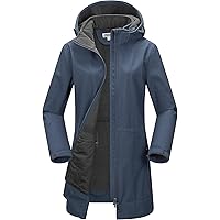 Chiguomaoyi Damen Softshelljacke - Wasserdicht & Leicht Für Frühling