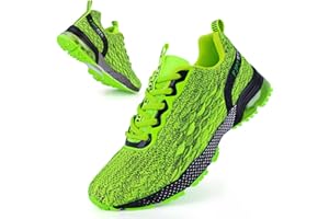 LAKIGE Zapatillas de Deporte para Hombre, Zapatillas para Correr en Carretera, Zapatillas para Caminar, Fitness, Gimnasio, Zapatillas para Deportes al Aire Libre