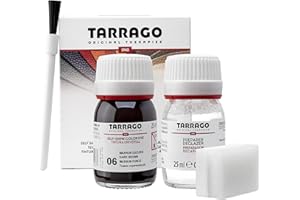 TARRAGO Self Shine Color Dye 25 ml | Tinte + Imprimación para Zapatos y Bolsos | Cubre Rozaduras y Desgastes del Calzado | Piel Natural y Sintético, 90 Colores