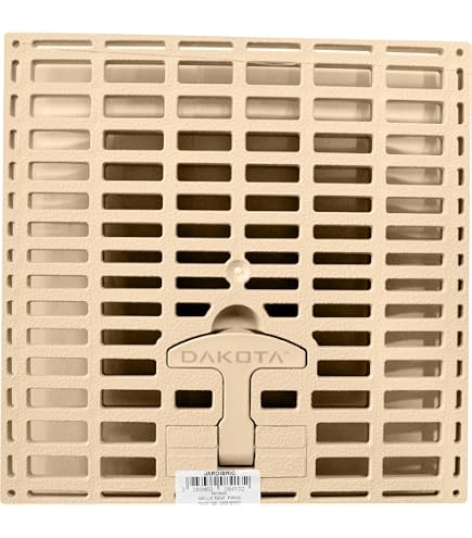 Grille Caillebotis Jardibric 40x40cm - Acier Galvanisé Pour Évacuation Eaux