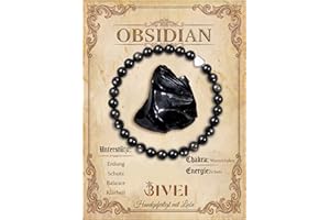 Bivei 6 mm Crystal Stretch Bracelets for Women, Handmade Natural Stone Bead Bracelet, Yoga Protection, Women's Jewellery, Gift