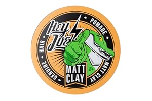 HEY JOE! - Genuine Hair Pomade Matt Clay Pro Size | Cera Mate para Pelo con Fijación Media Alta - 350 ml