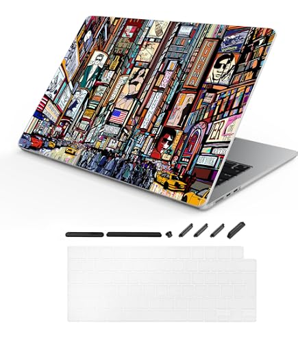 Laptop Hülle Für MacBook Air 13 Zoll (2018–2020, A2337 M1, A2179, A1932) – Plüsch-Design, Inkl. 2 Tastaturschutzhüllen