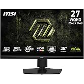 MSI 27" MAG 272QPF E20, Gaming Monit&ouml;r, WQHD, 16:9, Flat, Rapid, IPS, 200Hz 0.5ms (GtG Min.), FreeSync Premium, Pivot