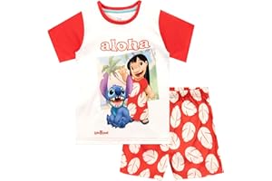Disney - Ensemble De Pyjamas - Lilo & Stitch - Fille