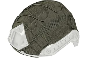 ATAIRSOFT Tactique Couvre-Casque de Chasse Militaire Paintball en Tissu de Nylon d'Airsoft Paintball pour Les Casques Rapides de BJ/PJ/MH