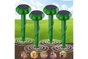 YOUKK Repellente Ultrasuoni Solari per Talpe